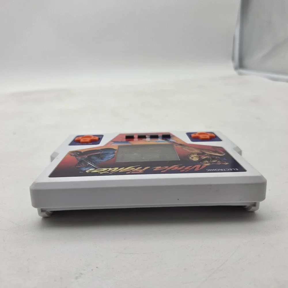 Vtg 1988 Tiger Electronics Ninja Fighter Handheld Game Missing Back Cover Works!